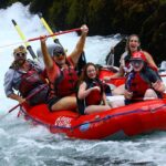 Group of Friends White Water Rafting