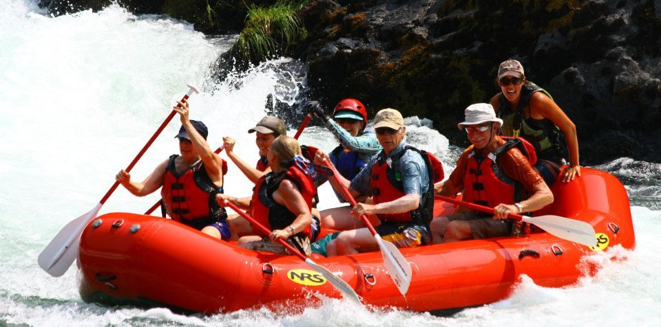 Corporate Activities Corporate Group Rafting on The Trinity River